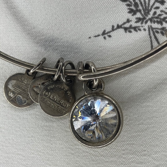 Alex & Ani April birthstone bangle - Picture 2 of 2